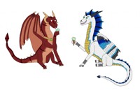 Ice cream dragons