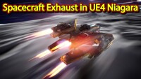 UE4 Niagara Spacecraft Exhaust