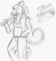 My son, the furry Rat? WIP