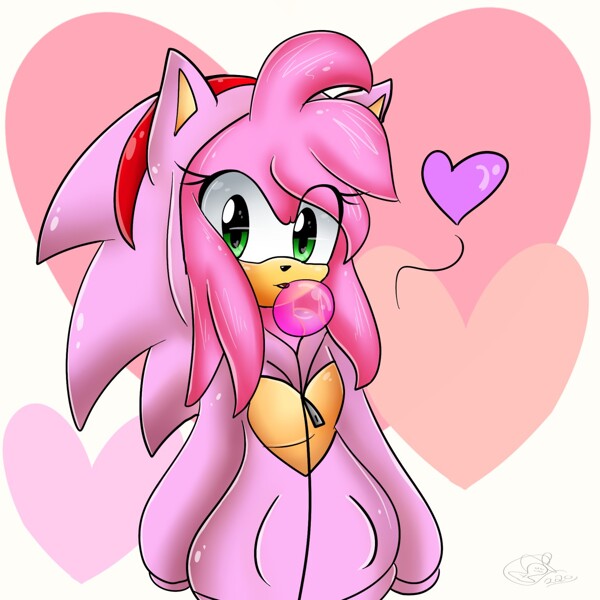 8feet on X: Ayyy look, my first Sonic character (Amy Rose) fanart :p #Sonic  #AmyRose #Fanart #artwork #furry #art  / X