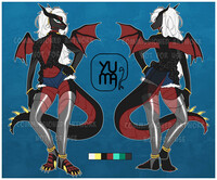 [C] Dragon reference sheet!