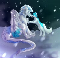 Me and Shiron The white Dragon