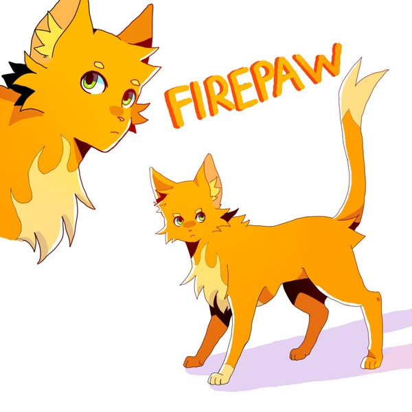 how to draw warrior cats anime