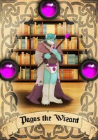 Pagos the Wizard🔮✨ D&D card