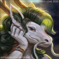 Pondering ~ Red-Izak