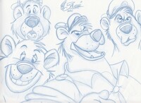 Baloo Expression Sketches