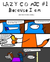 Lazy Comic #1-Because I am