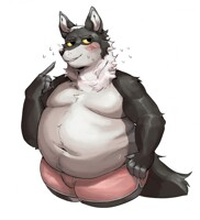 Unfathomable dark fur pie