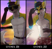 Flavo on the beach redraw