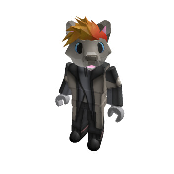 My roblox character. Follow me!!!my name is wolfielover0