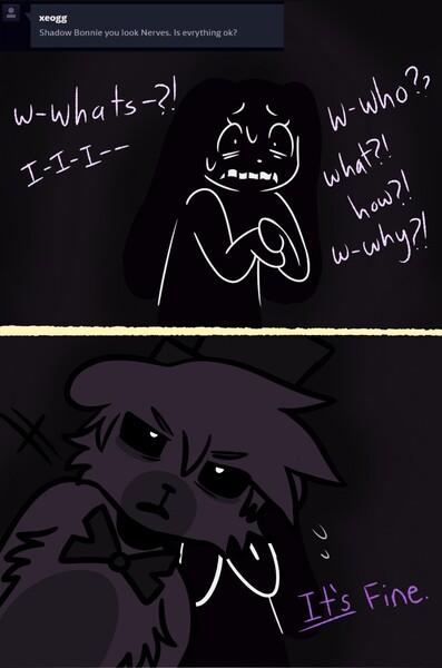 shadow freddy x shadow bonnie comic｜TikTok Search