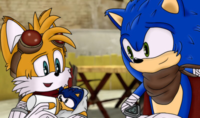 Sonic X Screenshot Redraw - Double Trouble by RaymanxBelle -- Fur