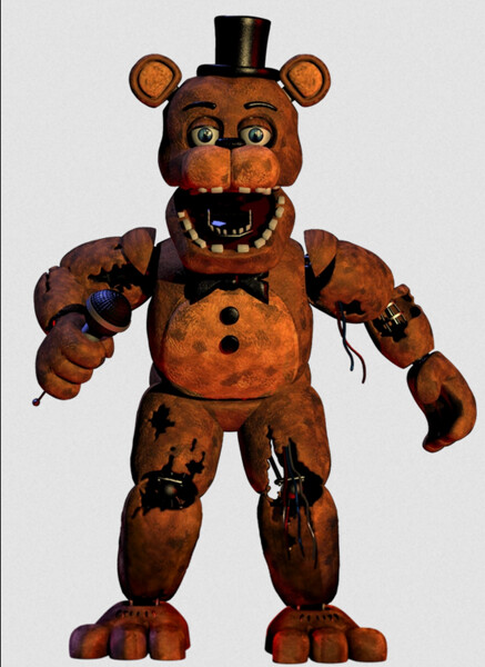 Withered Freddy (Ultimate Custom Night) by MarienneSonia -- Fur Affinity  [dot] net