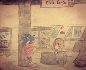 Sonic, Tails, and Knuckles at Sonic by Kitsuoi -- Fur Affinity