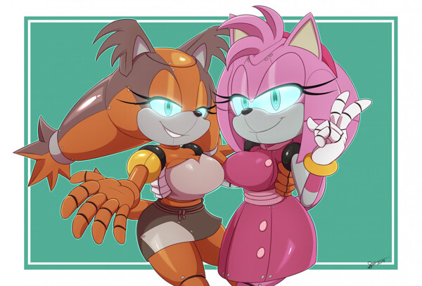 Remember these gals from Sonic Boom? 
