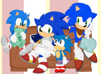 Sonic Boom Redraw - Child Sonic and Baby Tails by RaymanxBelle -- Fur  Affinity [dot] net