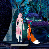 Fox Prince Watches Lilly Using her Magic