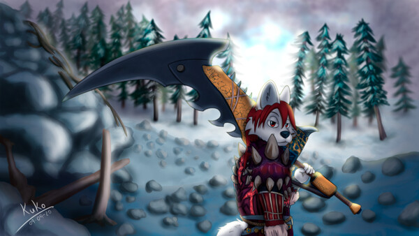 🎃 Kingle the Hunter 🎃 by John_Sludge1987 -- Fur Affinity [dot] net