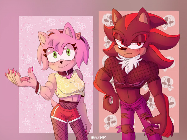 Amy rose shadow style ~ 2strawberry4you - Illustrations ART street