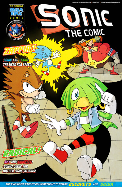 Sonic The Comic - Graphic Novel Amy and Tekno - Read Comic Online