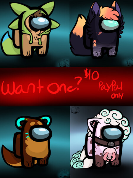 Among Us Emotes by privatemumbles -- Fur Affinity [dot] net