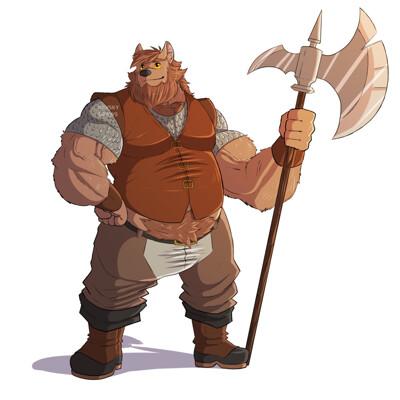 Ronin the Bugbear Fighter by TKTigerkat -- Fur Affinity [dot] net