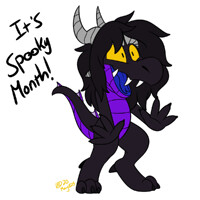 Spooky Month Dance: 'Bo by may825 -- Fur Affinity [dot] net