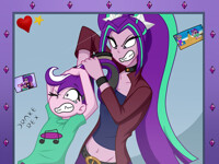 Commission hair struggle