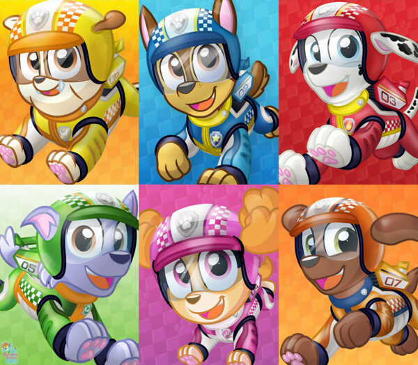 PAW Patrol Ready Race Rescue Pups COMPLETE by RainbowEeveeYT -- Fur ...