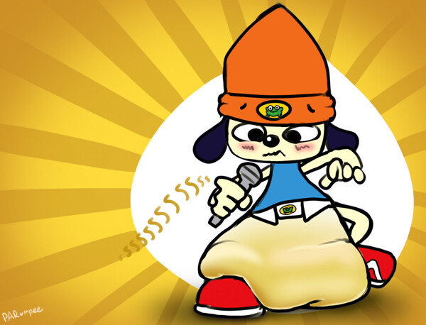 PaRappa the Rapper : . by TheGamingGoru -- Fur Affinity [dot] net