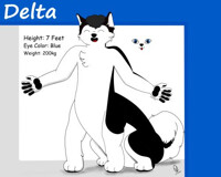 Delta the Huskytaur