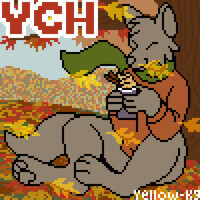 Enjoying Autumn YCH AUCTION OPEN