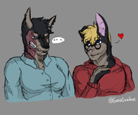 RoughSketch:Midnight and Vincent