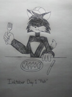 Inktober 2020 Day 1 "Fish"