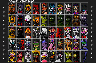 fnaf animatronics tier list by titanalex429 -- Fur Affinity [dot] net