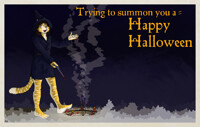 Halloween Postcard