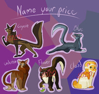 Warrior Cats- Firepaw, Graypaw, Ravenpaw by Woofstep -- Fur Affinity [dot]  net