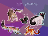 Warrior Cats- Firepaw, Graypaw, Ravenpaw by Woofstep -- Fur Affinity [dot]  net