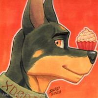 supermutt Birthday Postit