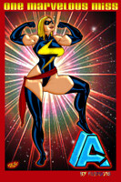 Ms. Marvel by Fabio - REDUX!