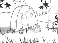 Inktober 2020 Day 4- Radio