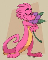 Lizzy lizard drawn by churroach