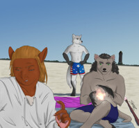 Beach Bums Makin' Faces Ver. 3