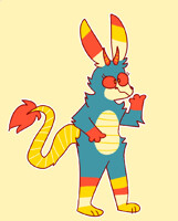 Little Jackalope Dragon Thing