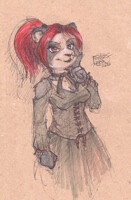 Jenny goin' goth