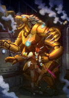 Ion, The Former Tiefling, Warforged Artificer and Breaker