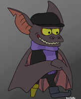 bat-tober day 9 Fidget!