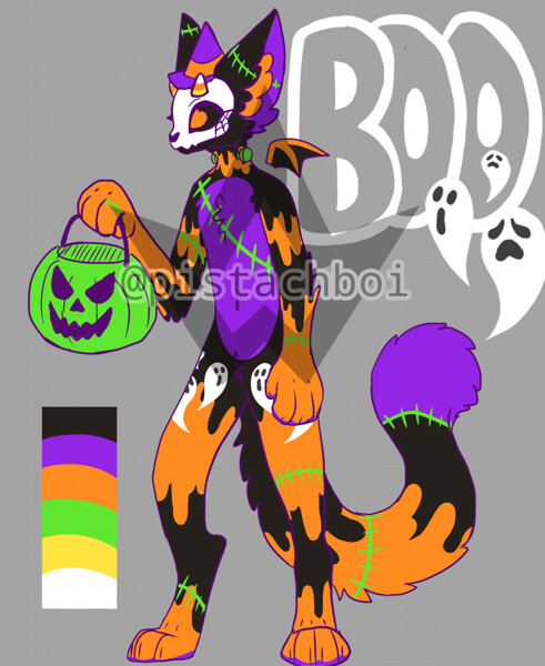 Speed Draw [Paint tool SAI] Halloween by sertaa -- Fur Affinity [dot] net