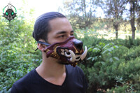 Oni Wolf Halfmask
