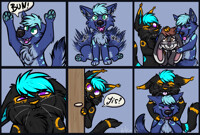 .: Extra Stickers Blue & Saru [COM]